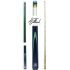 Queue de pool verte 3 parties Snooker et 8-pool. Ajustable en taille