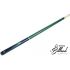 Queue de pool verte 3 parties Snooker et 8-pool. Ajustable en taille