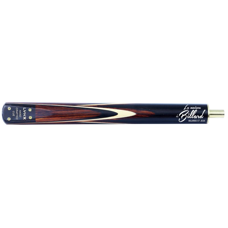 Queue de billard haut de gamme 3/4 et 1/2 Lynx Handcraft