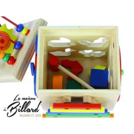 Cube actif soleil - Station multi-jeux enfants