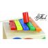 Jouet en bois Cube Actif Soleil - Station multi-jeux pour enfants.