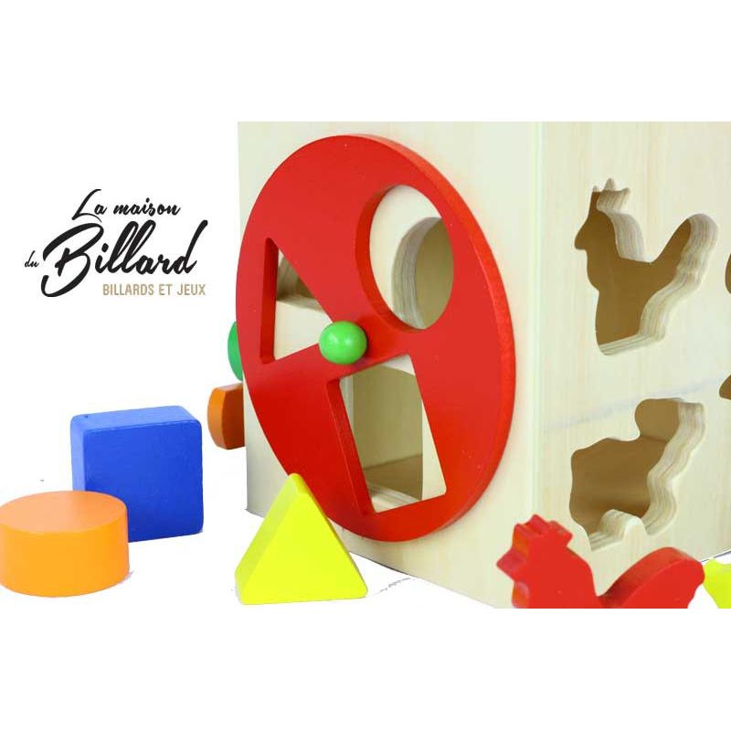 Cube actif soleil - Station multi-jeux enfants