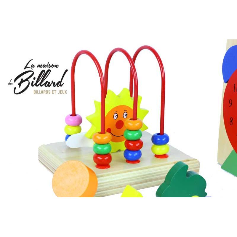 Cube actif soleil - Station multi-jeux enfants