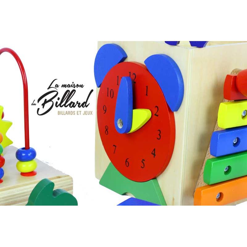 Cube actif soleil - Station multi-jeux enfants