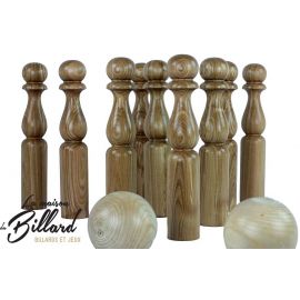 Jeu de quilles en bois