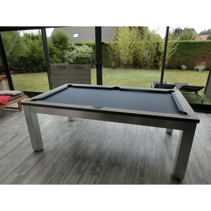 billard Trendy finition métal brossé, Collection Prima