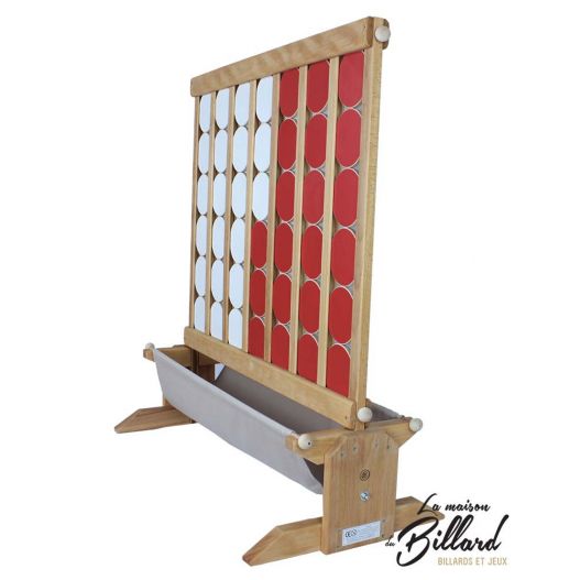 Puissance 4 géant en bois. Jeu en bois geant pour Animations