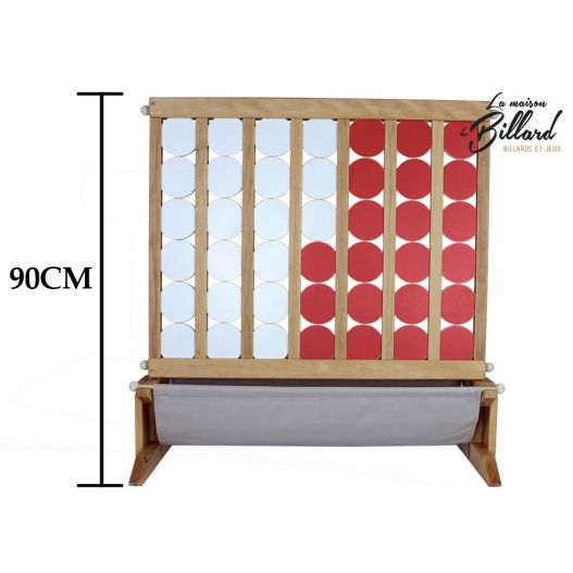 Puissance 4 géant en bois. Jeu en bois geant pour Animations