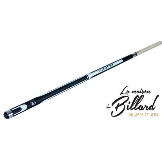 Coffret queue billard 8 Pool PHANTOM Noir et blanc