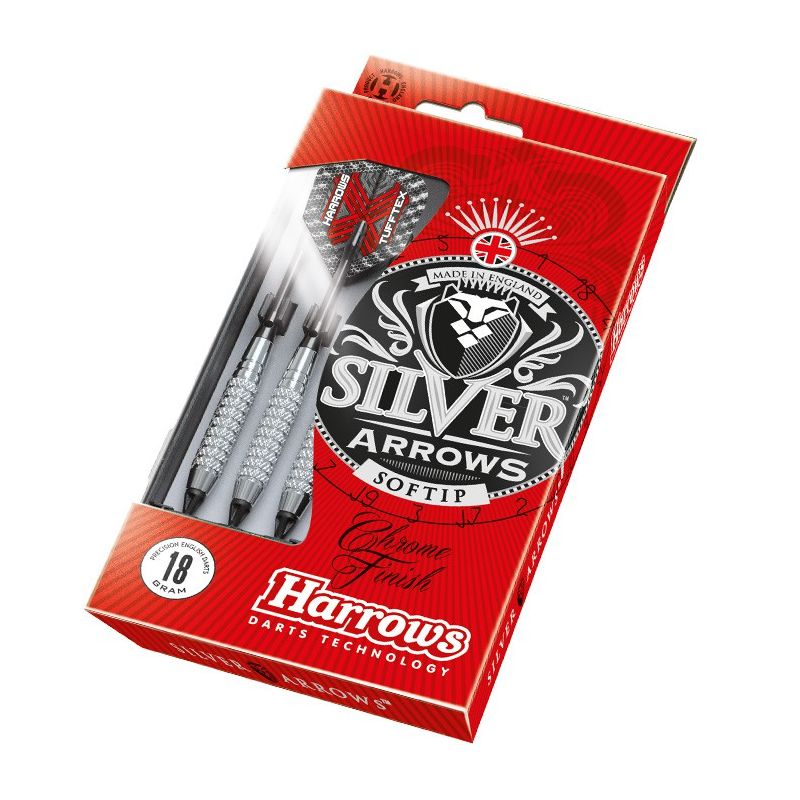 Fléchettes nylon Silver Arrow 16 GR