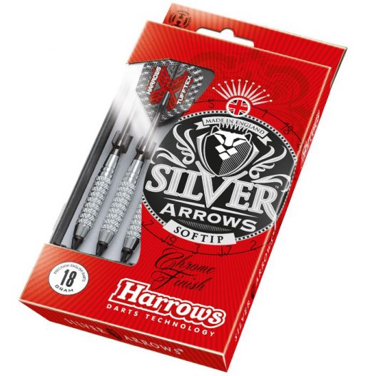 Fléchettes nylon Silver Arrow 18 GK