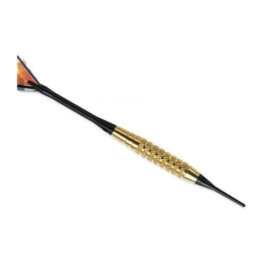 Fléchettes Harrows Club Brass 18 GK – Pointe Nylon – Lot de 3-1