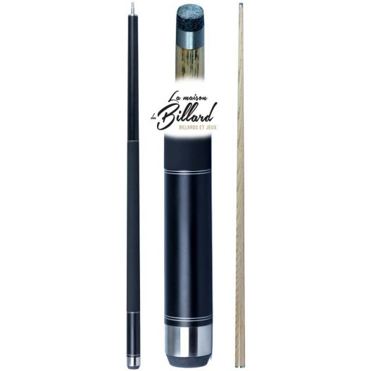Coffret Queue billard design noire