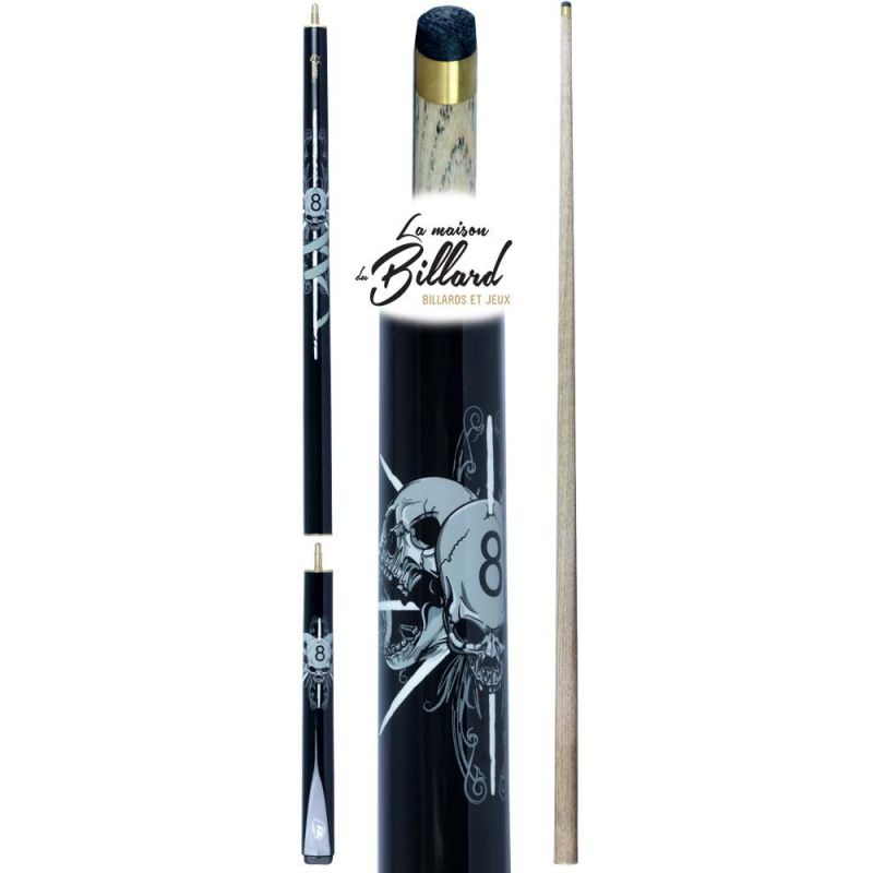 Queue de billard Skull N°8 3 pcs