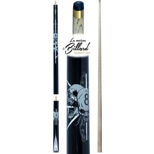 Queue de billard Skull N°8 3 pcs