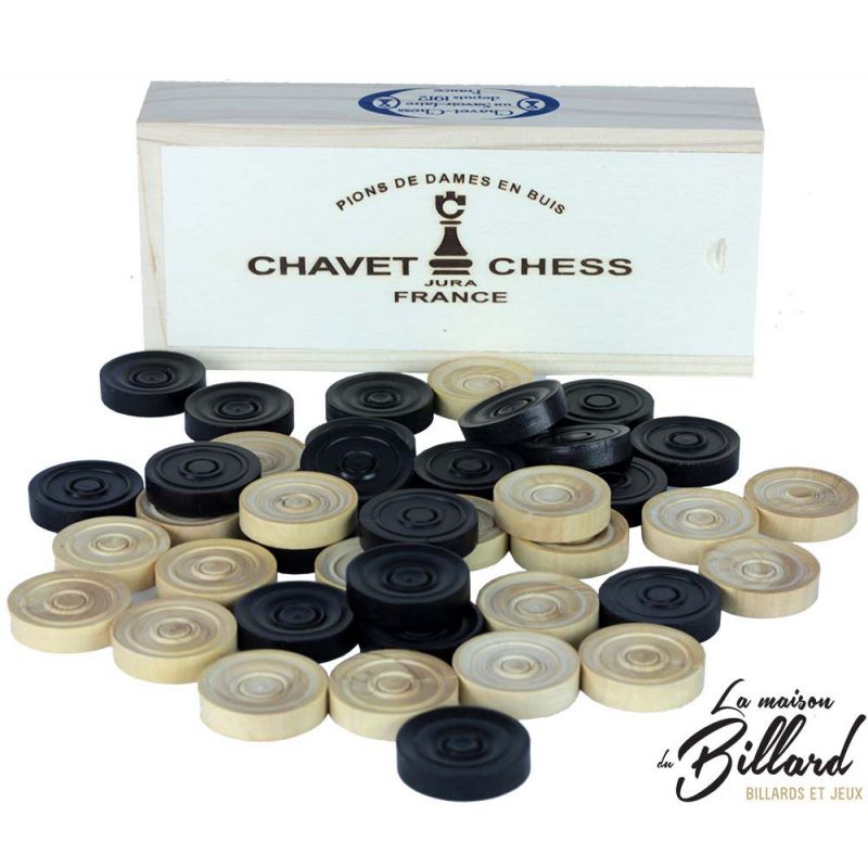 Pions de dames made in France