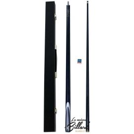 Coffret 8 Pool queue 1/2 noir gramax. Graphite effet carbone