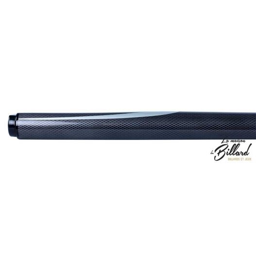 Coffret 8 Pool queue 1/2 noir gramax. Graphite effet carbone