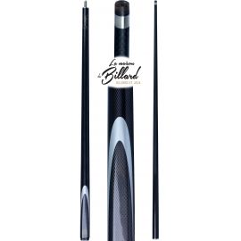 Coffret 8 Pool queue 1/2 noir gramax. Graphite effet carbone