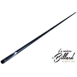 Coffret 8 Pool queue 1/2 noir gramax. Graphite effet carbone