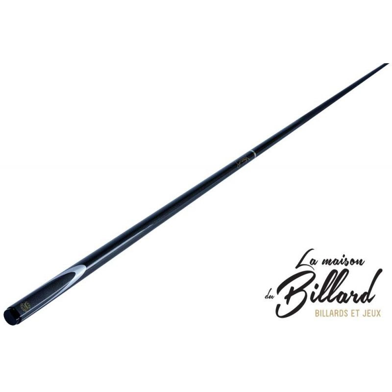 Coffret 8 Pool queue 1/2 noir gramax. Graphite effet carbone