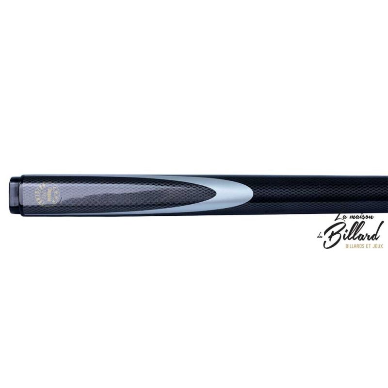 Coffret 8 Pool queue 1/2 noir gramax. Graphite effet carbone
