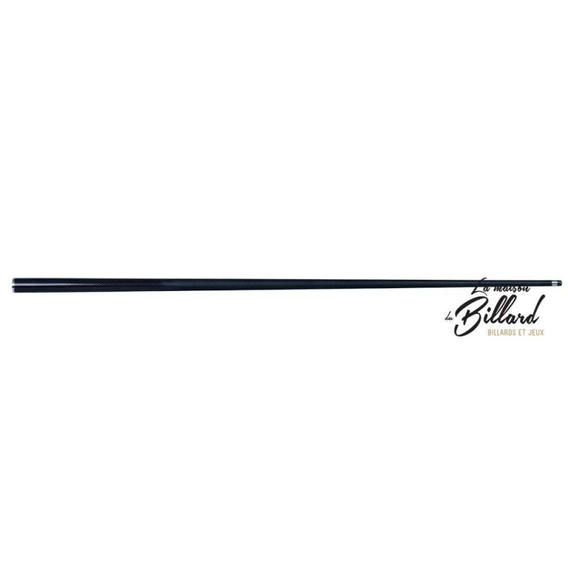 Coffret 8 Pool queue 1/2 noir gramax. Graphite effet carbone