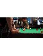 Retrouvez des coffrets queues de billard avec malette + craie + queue