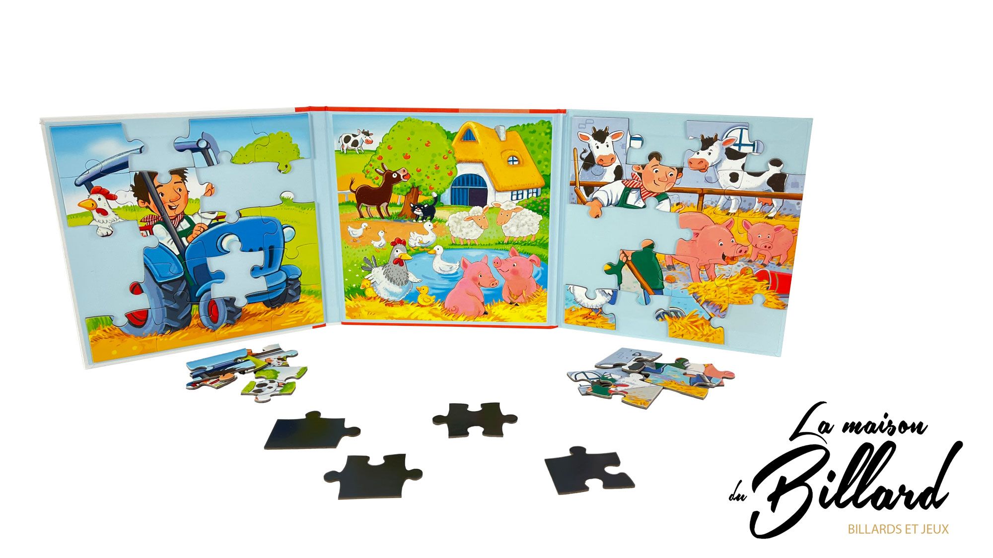 Livre de Puzzle Magnétique - Ferme