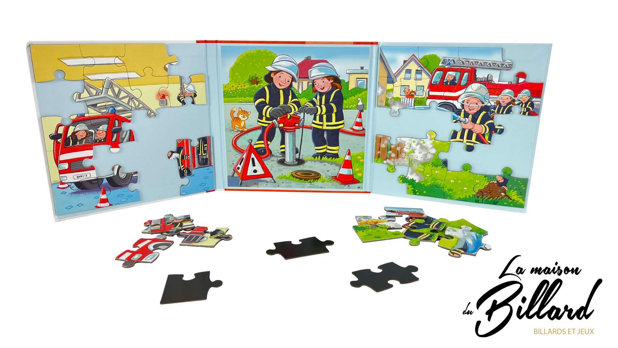 Puzzle pompiers : l'incontournable des puzzles enfant à petit prix