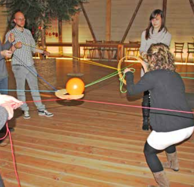 jeu teambuilding en équipe 