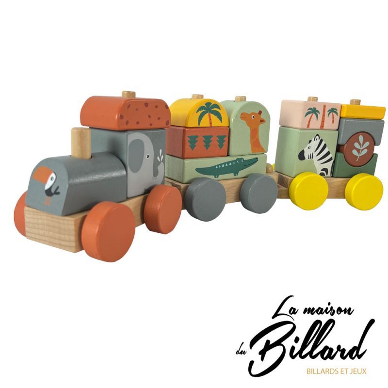 Enfants Jouant Avec Un Train En Bois. Enfant En Bas Âge Et Le Bébé Jouer  Avec Des Blocs, Trains Et Voitures. Jouets Éducatifs Pour Les Enfants D'âge  Préscolaire Et À La Maternelle.