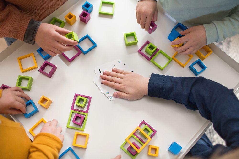 jeu de cadre en bois