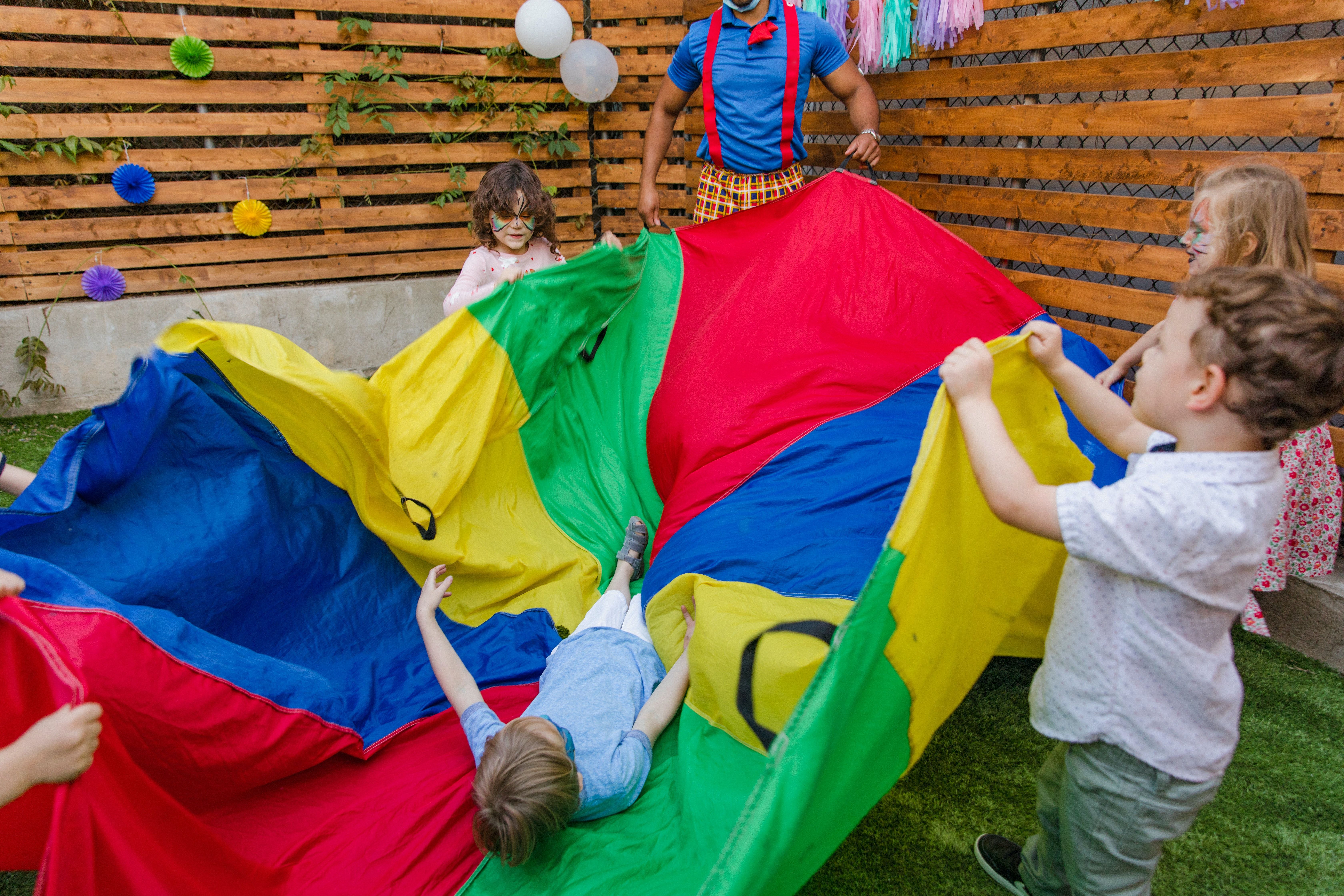 Jeu parachute