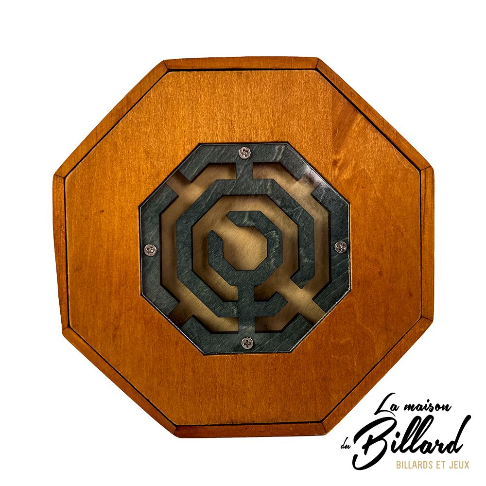 Labyrinythe octogonale en bois