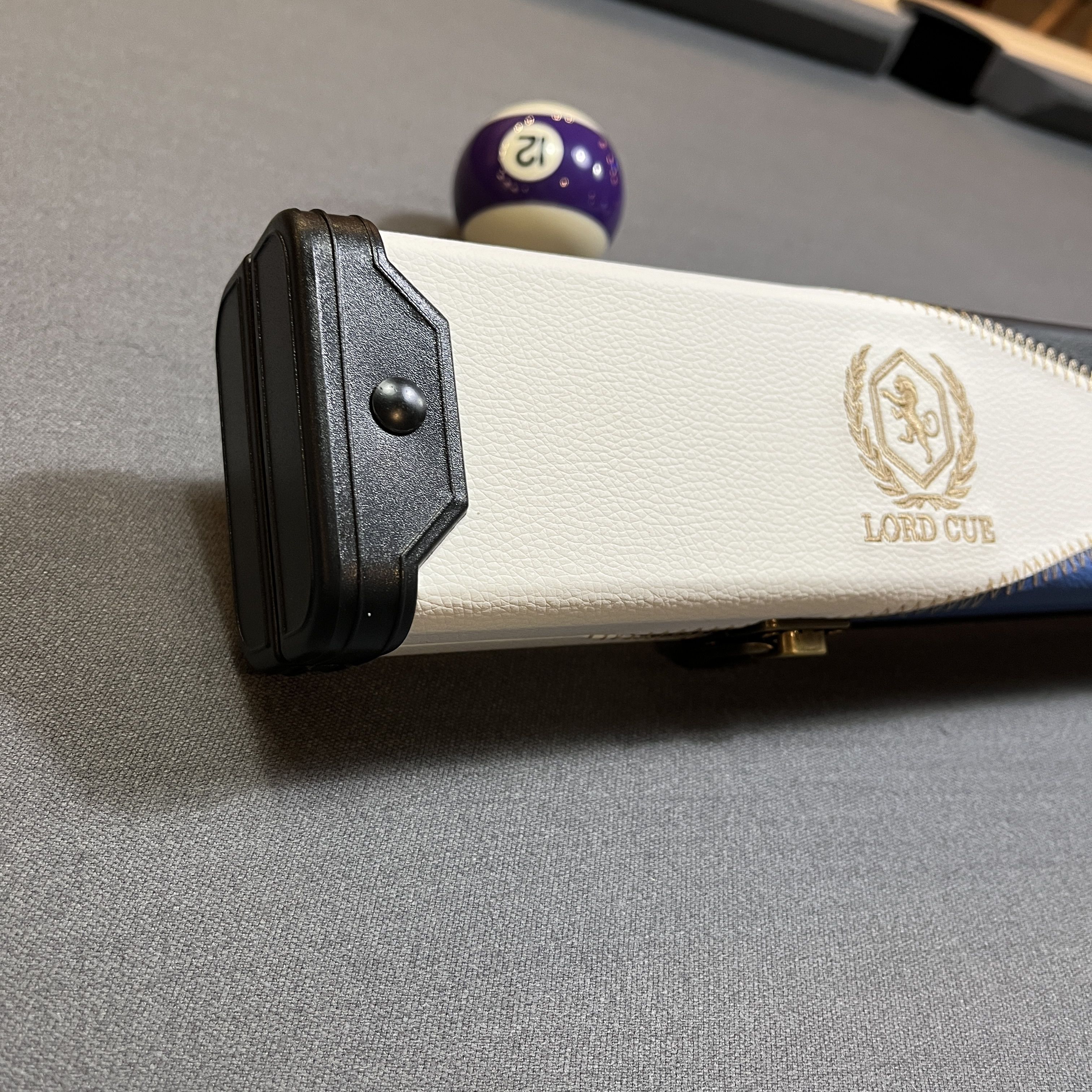 Pointes De Queue De Billard Lot De 10 – Diamètre 9 Mm, Cuir Haute Densité, Avec Boîte De Rangement