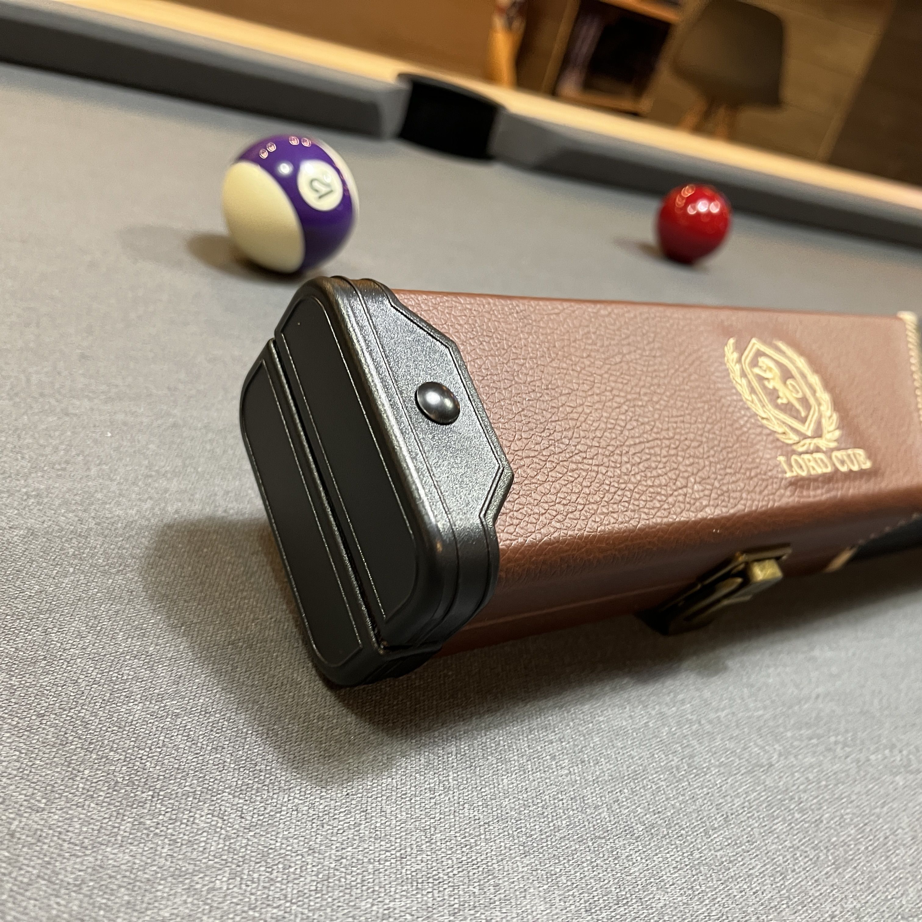 Etui de queue de billard Laperti Marron 4×8