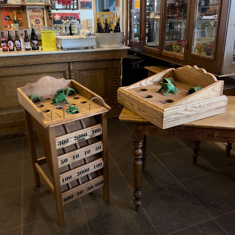 Jeux d'estaminet en bois