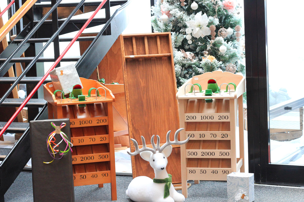 Magasin jeux en bois