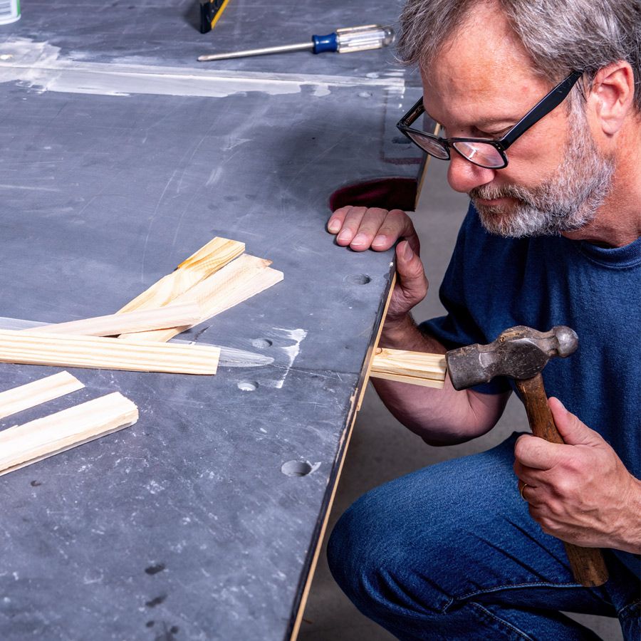 Installation de billard