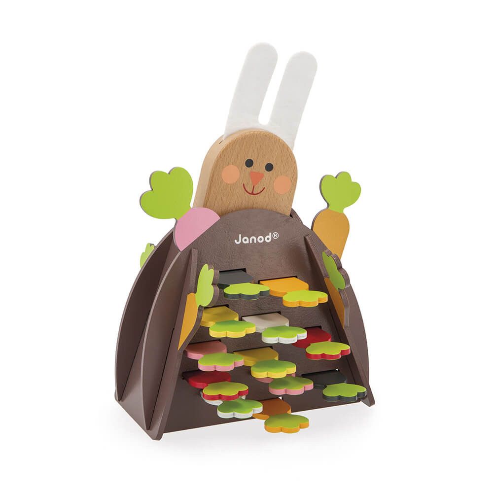 Jouet en bois lapin