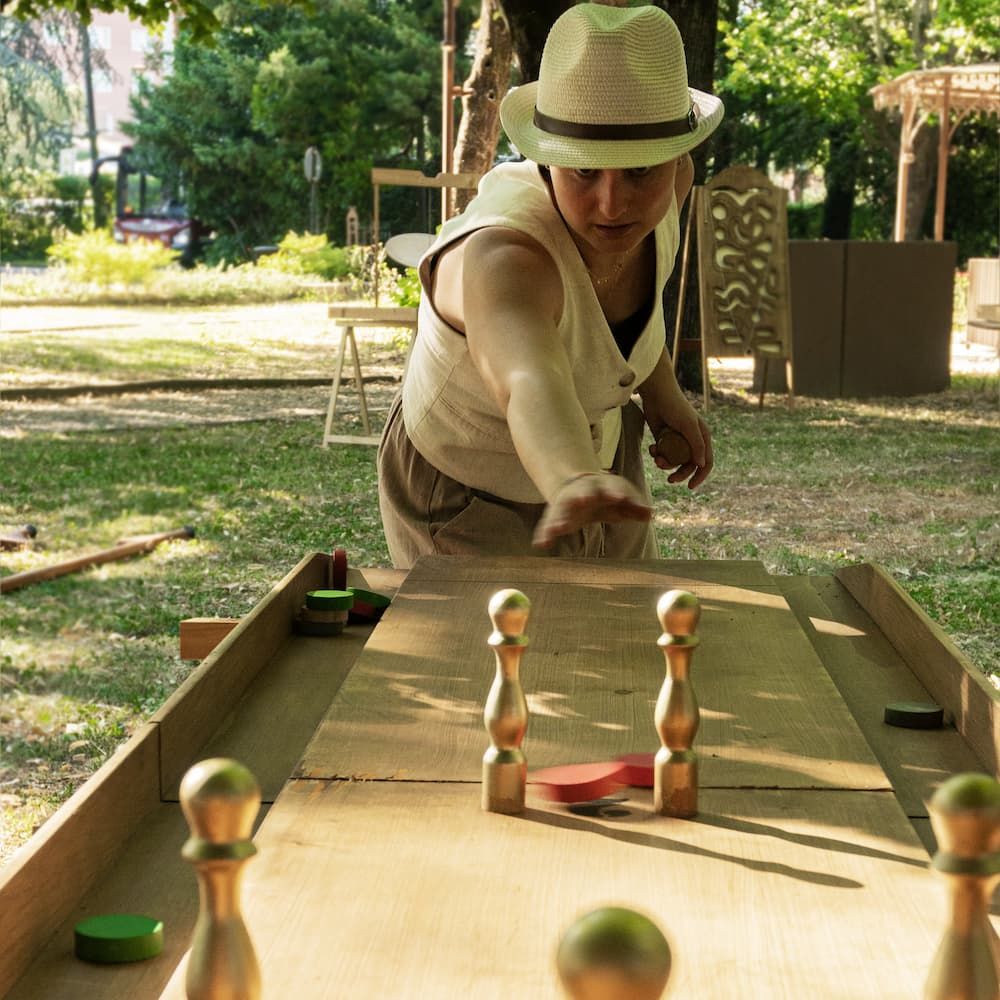 Toque dor le jeu en bois