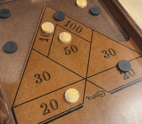 Cible triangle des bermudes