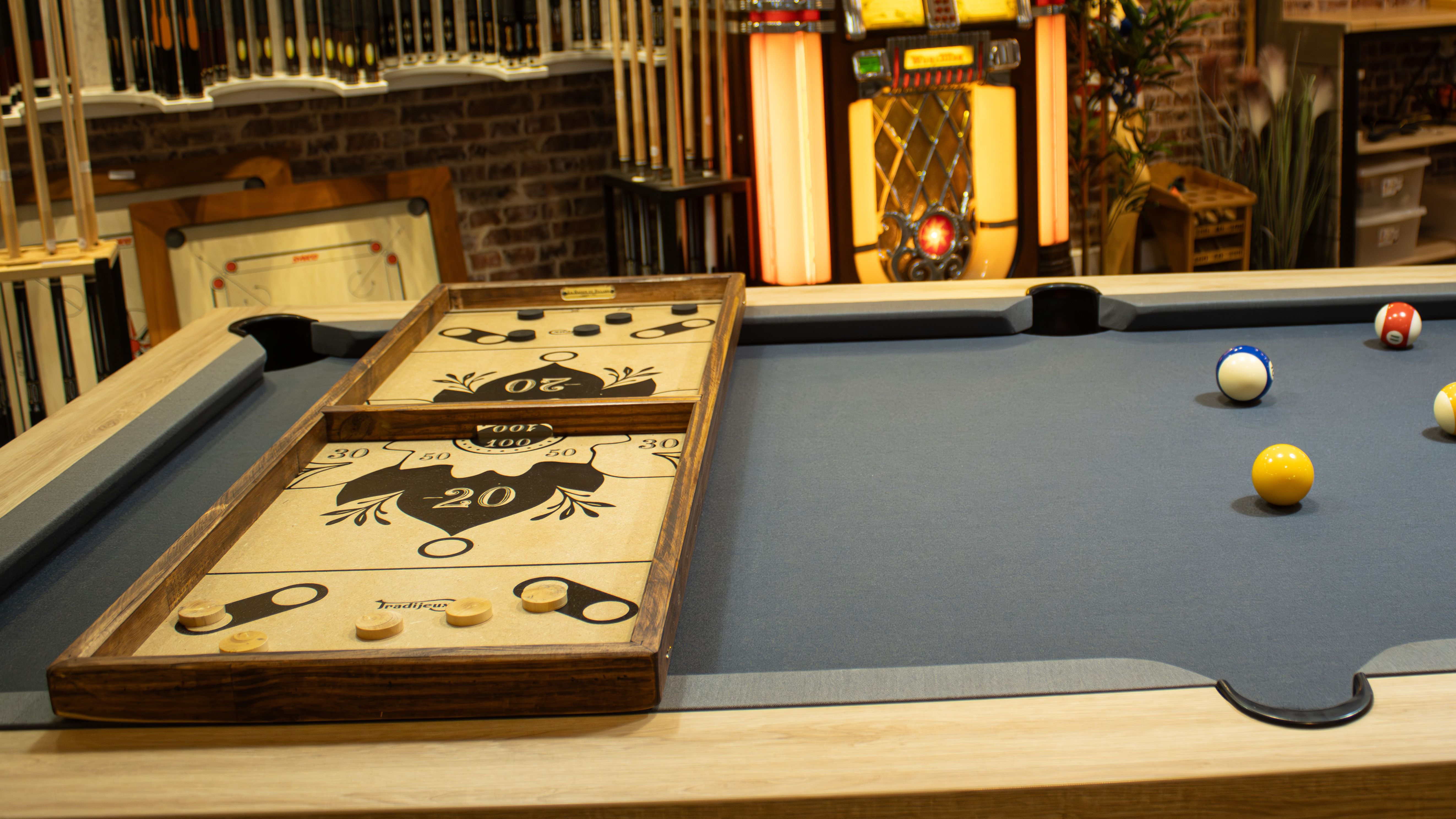 Jeu en bois face trappe collector