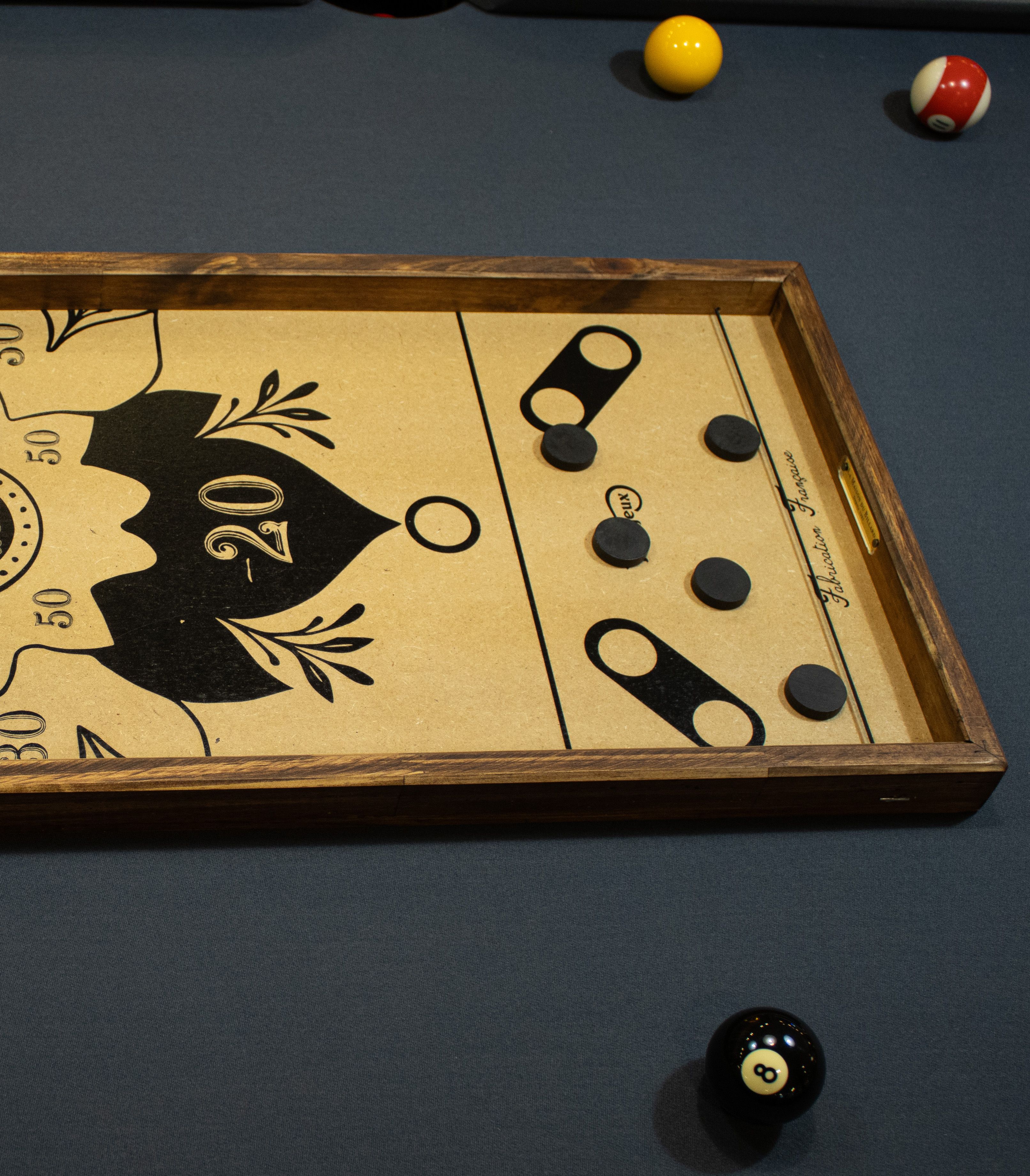 tir sur cible jeu en bois haut de gamme