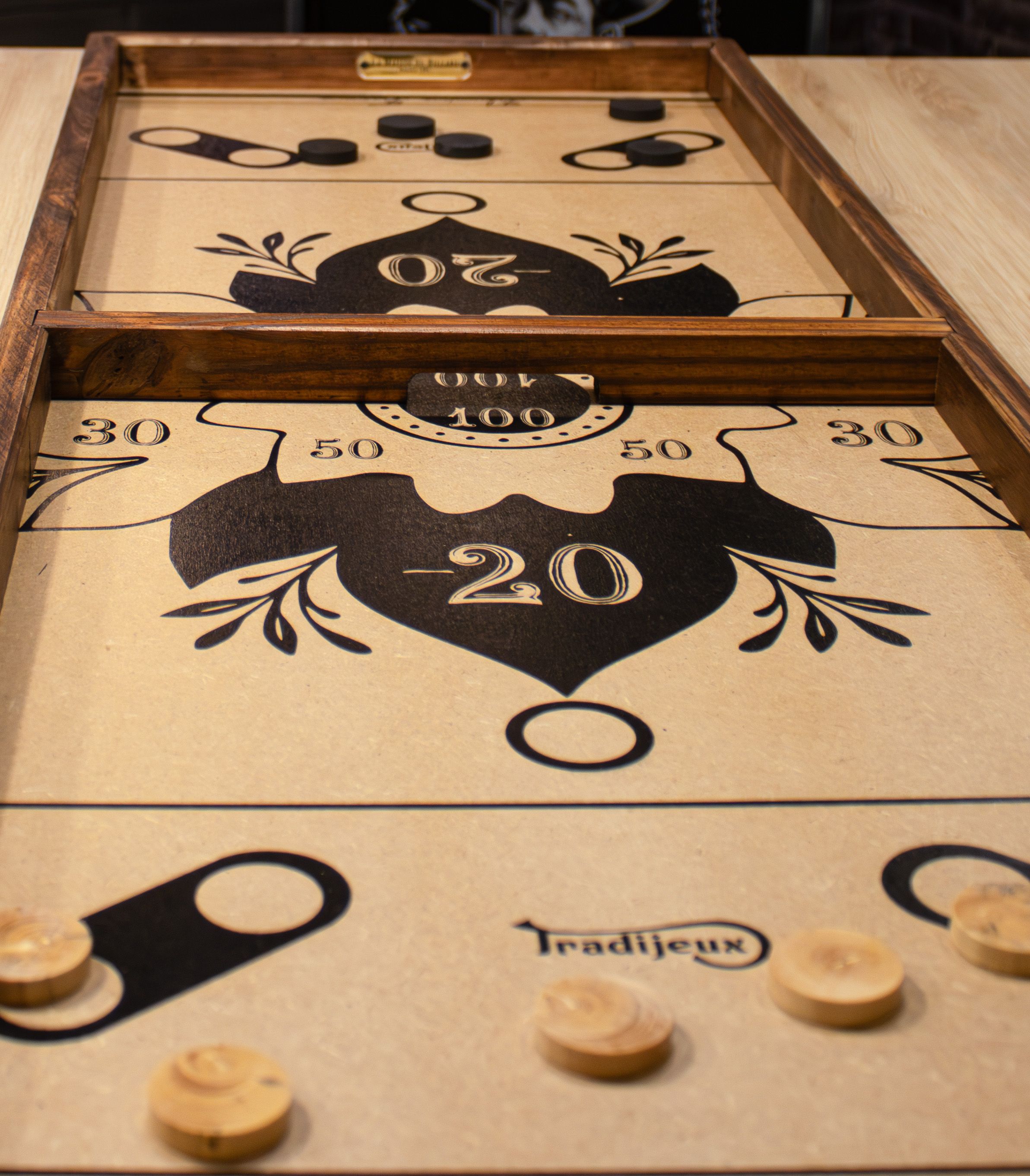 Jeu en bois recyclé