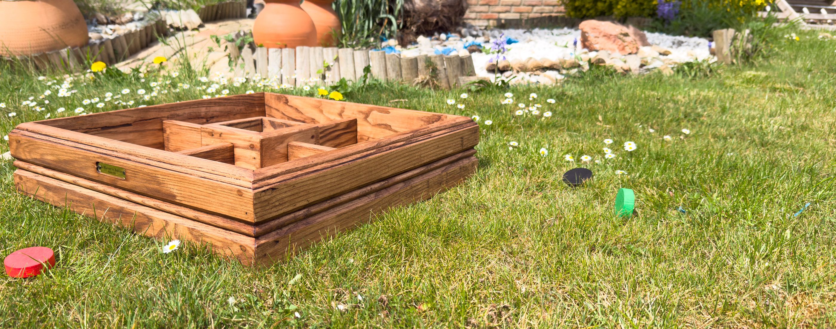 Fabrication artisanal jeux plein air en bois