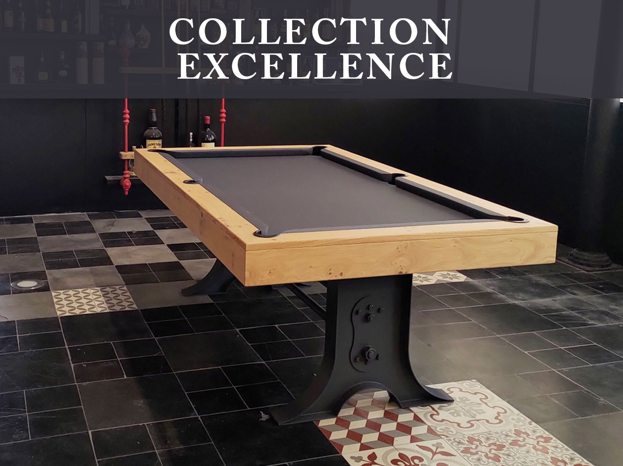 Billard collection excellence en bois massif