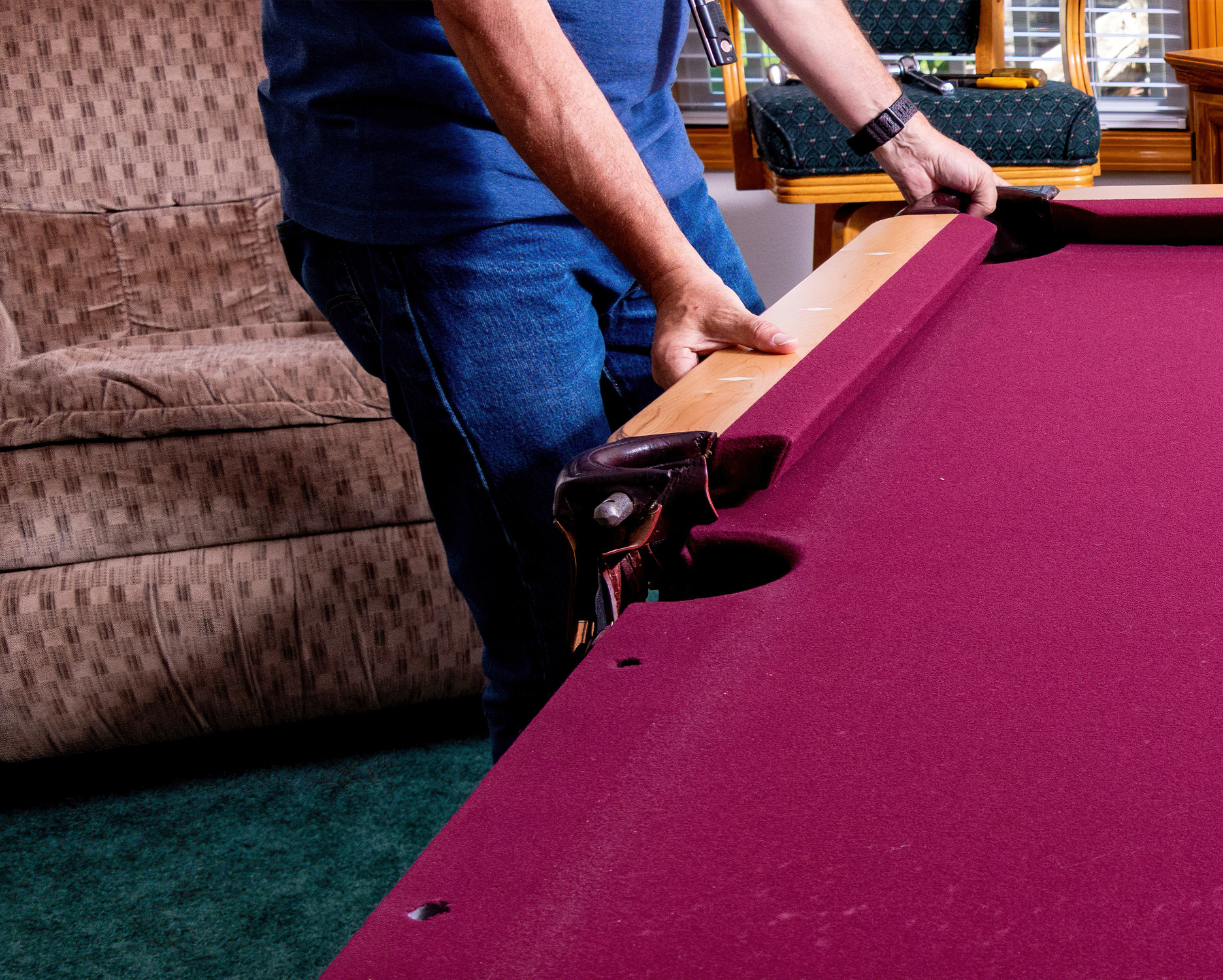 Installation billard