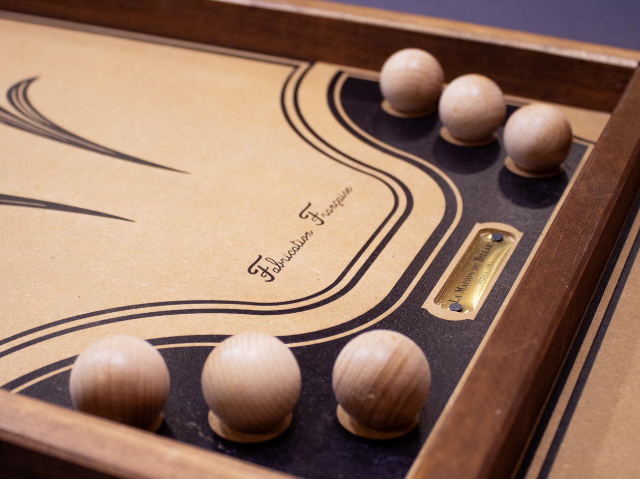 Reservoir de départ des billes